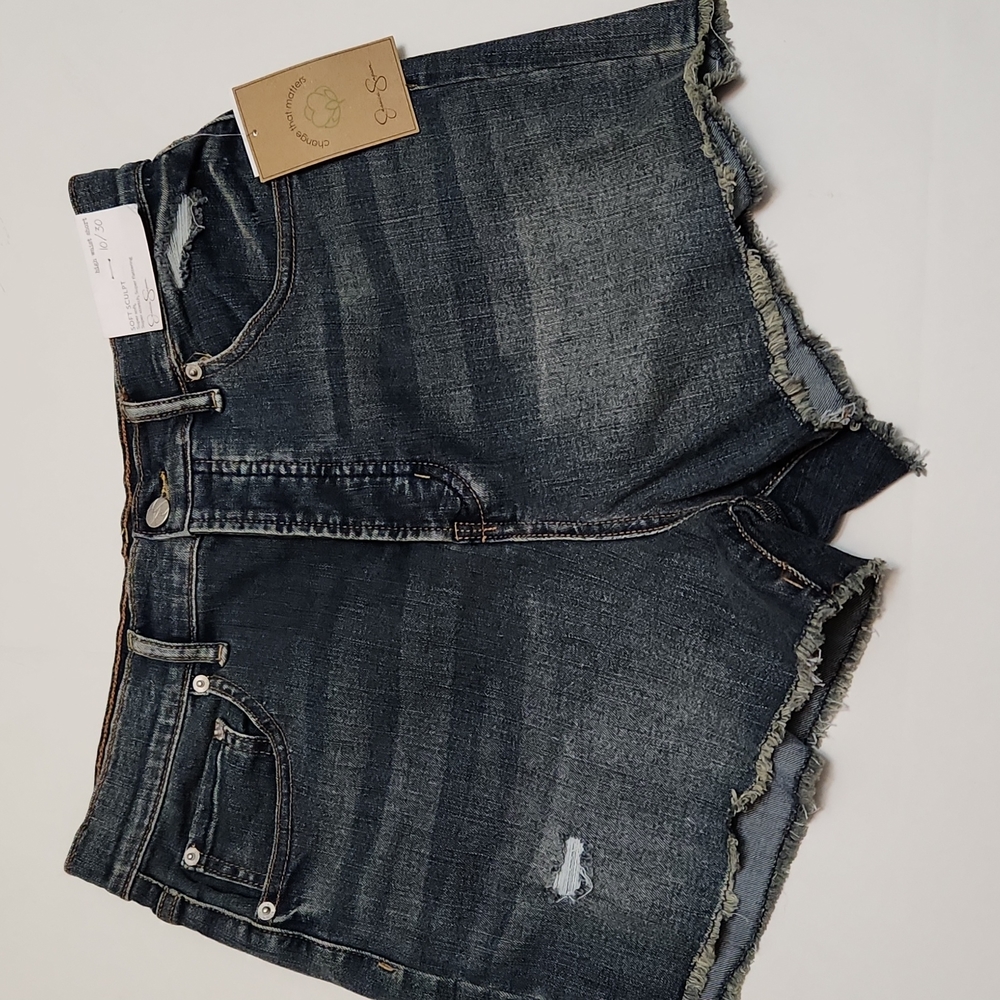 Jessica Simpson soft sculpt high waist shorts 10/30